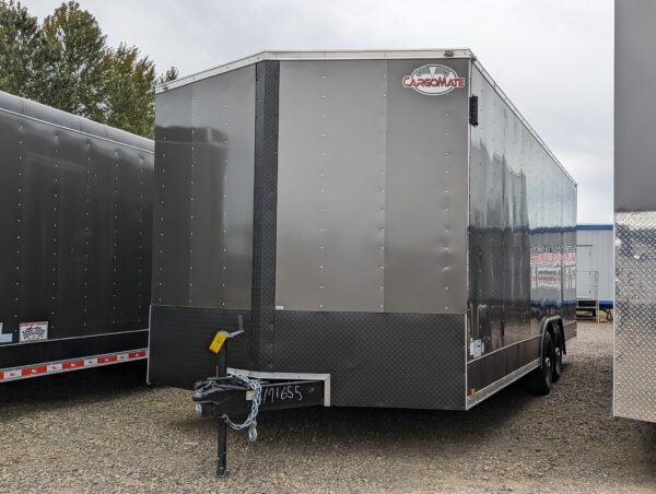 Spring Sale 2023 E-Series by Cargo Mate 8.5x22 Extra Height Enclosed Car Hauler Cargo Trailer 6'8" Ramp door opening 10000GVW