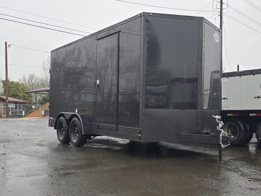 (On Backorder) 2025 Cargo Mate Enclosed Cargo Trailer 7x16 7,000 GVW UTV Package PolyCore AP