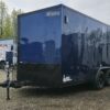 2025 Cargo Mate 7X14 Enclosed Cargo Trailer Extra Height Ramp Door