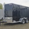 2025 Cargo Mate E-Series Enclosed Trailer 7x12 7,000 GVW Extra Height Ramp Door - Image 2
