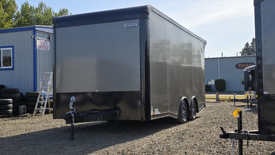 2025 Cargo Mate Prototype 8.5x18 Vehicle Hauler PolyCore Siding - Image 5