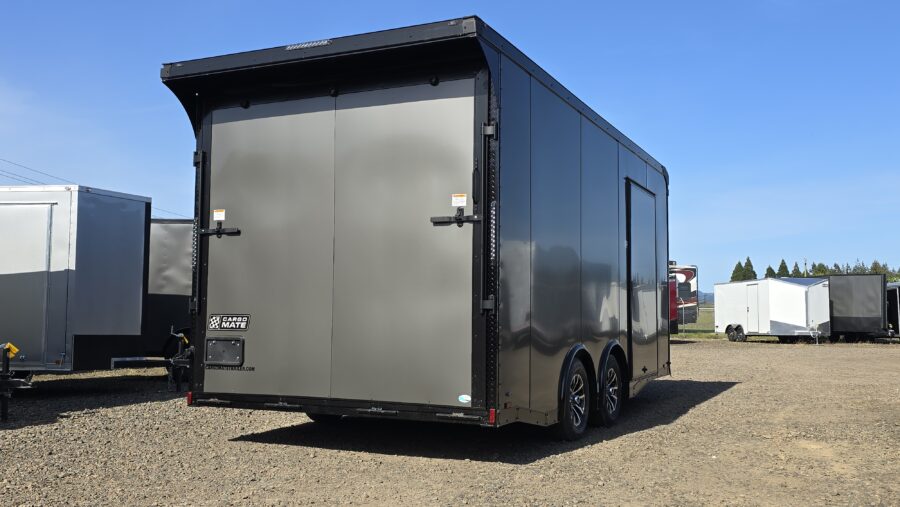 2025 Cargo Mate Prototype 8.5x18 Vehicle Hauler PolyCore Siding - Image 4