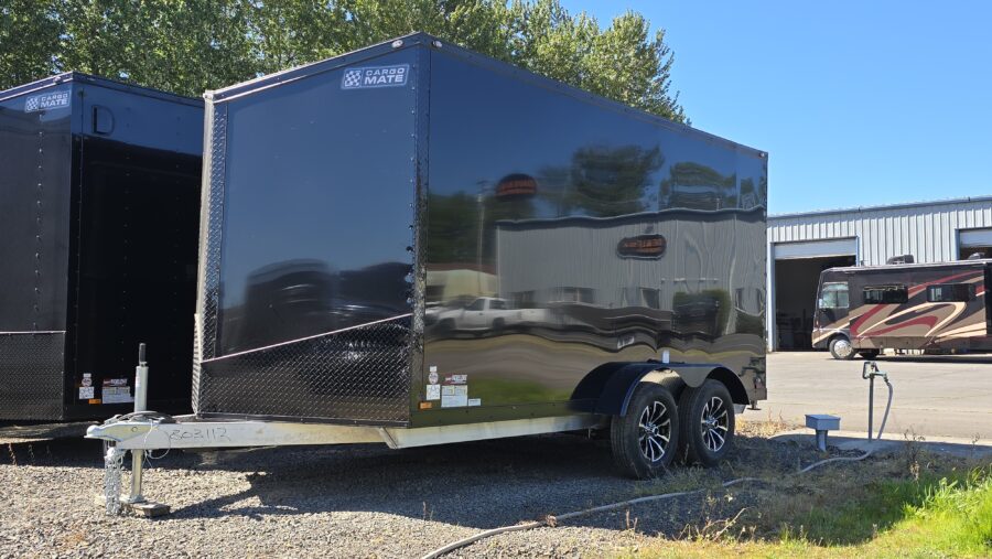 2025 Cargo Mate Aluminum Redline 7x14 Cargo Trailer PolyCORE Siding