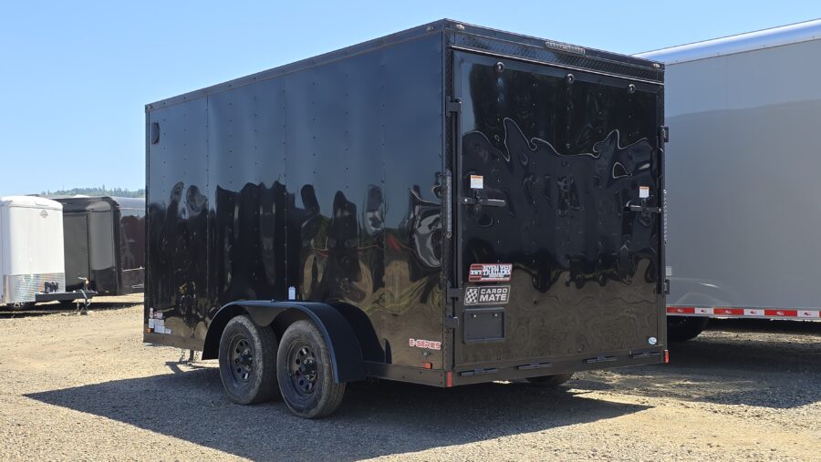 2025 Cargo Mate 7X14 Enclosed Cargo Trailer 54" Tongue Extra Height - Image 3