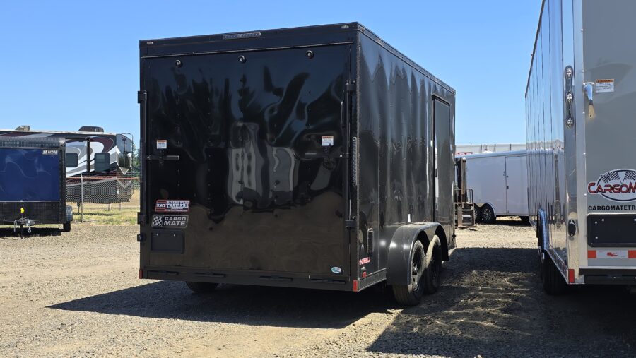 2025 Cargo Mate 7X14 Enclosed Cargo Trailer 54" Tongue Extra Height - Image 4