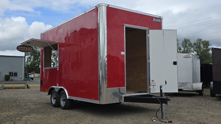 2025 E-Series by Cargo Mate 8.5x16 Enclosed Trailer Food Cart or Concession Starter - Image 9