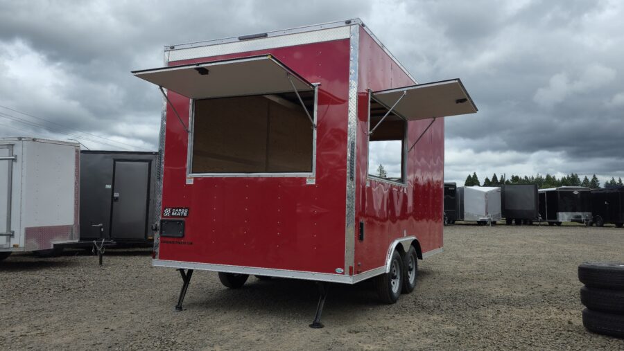 2025 E-Series by Cargo Mate 8.5x16 Enclosed Trailer Food Cart or Concession Starter - Image 6