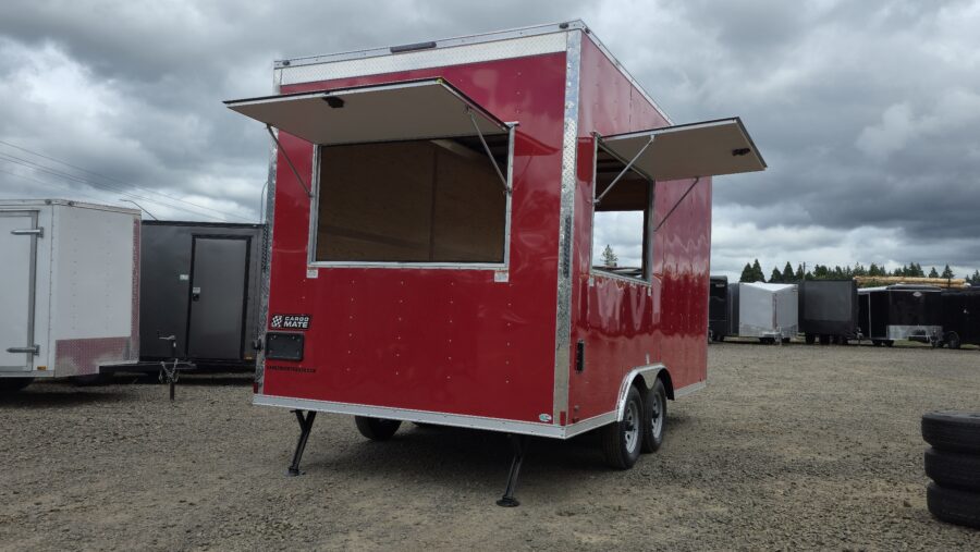 2025 E-Series by Cargo Mate 8.5x16 Enclosed Trailer Food Cart or Concession Starter - Image 5