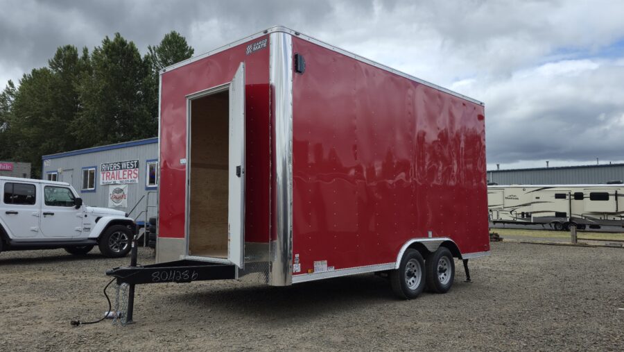 2025 E-Series by Cargo Mate 8.5x16 Enclosed Trailer Food Cart or Concession Starter - Image 2