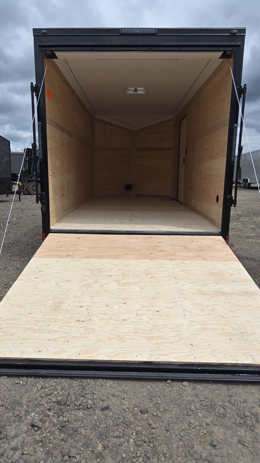 2025 Cargo Mate 7X14 Enclosed Cargo Trailer 54" Tongue Extra Height Screwless Exterior Insulated 1-piece roof - Image 2