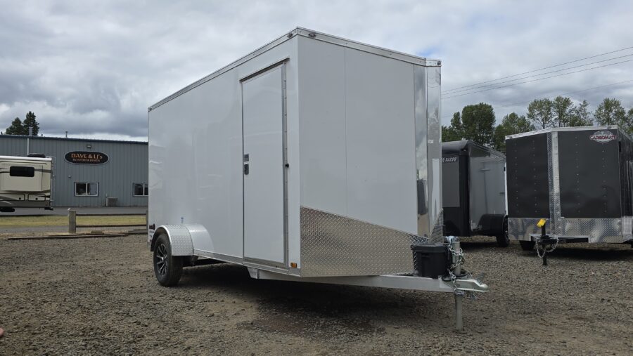 2025 All-Aluminum Redline Cargo Trailer by Cargo Mate 6x14 3500GVW with Brakes Insulated 3-year Warranty Dexter Torsion Axles - Image 3