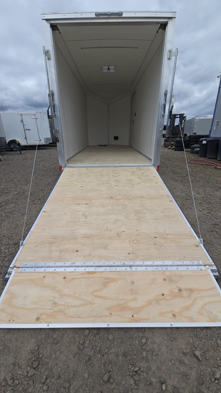 2025 All-Aluminum Redline Cargo Trailer by Cargo Mate 6x14 3500GVW with Brakes Insulated 3-year Warranty Dexter Torsion Axles - Image 5