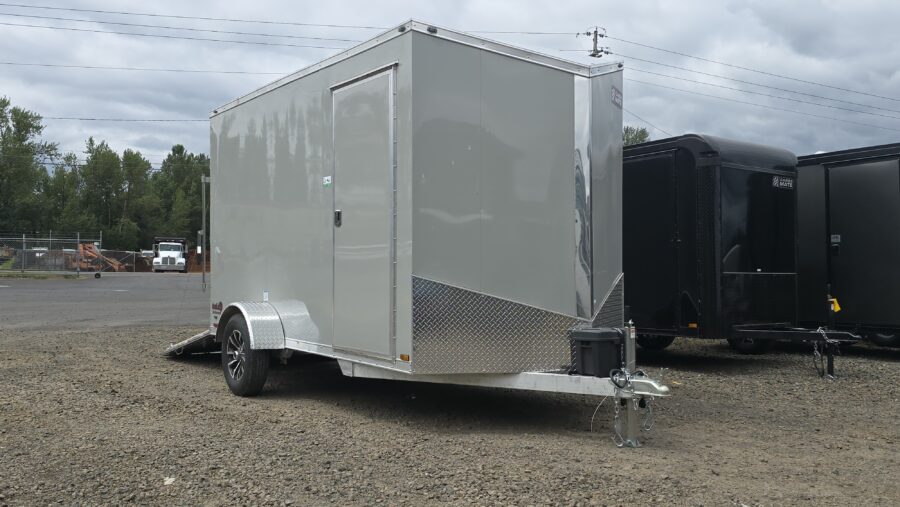 2025 All-Aluminum Redline Cargo Trailer by Cargo Mate 6x12 3500GVW with Brakes Insulated 3-year Warranty Dexter Torsion Axles