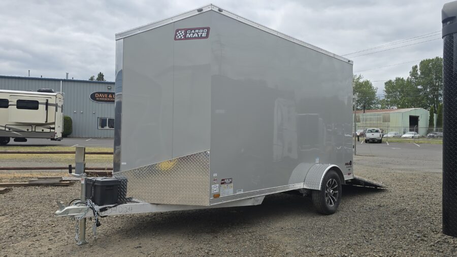 2025 All-Aluminum Redline Cargo Trailer by Cargo Mate 6x12 3500GVW with Brakes Insulated 3-year Warranty Dexter Torsion Axles - Image 4