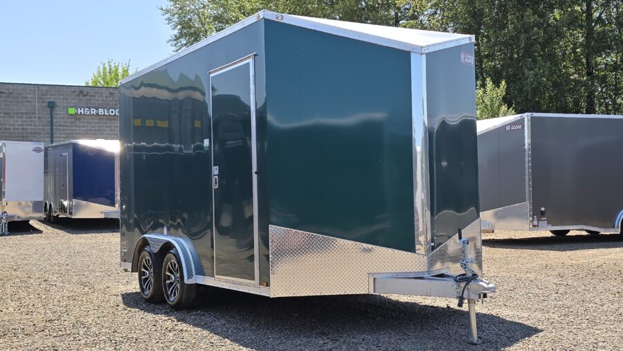 2025 Cargo Mate Aluminum Redline 8x14 Cargo Trailer UTV Hauler - Image 4