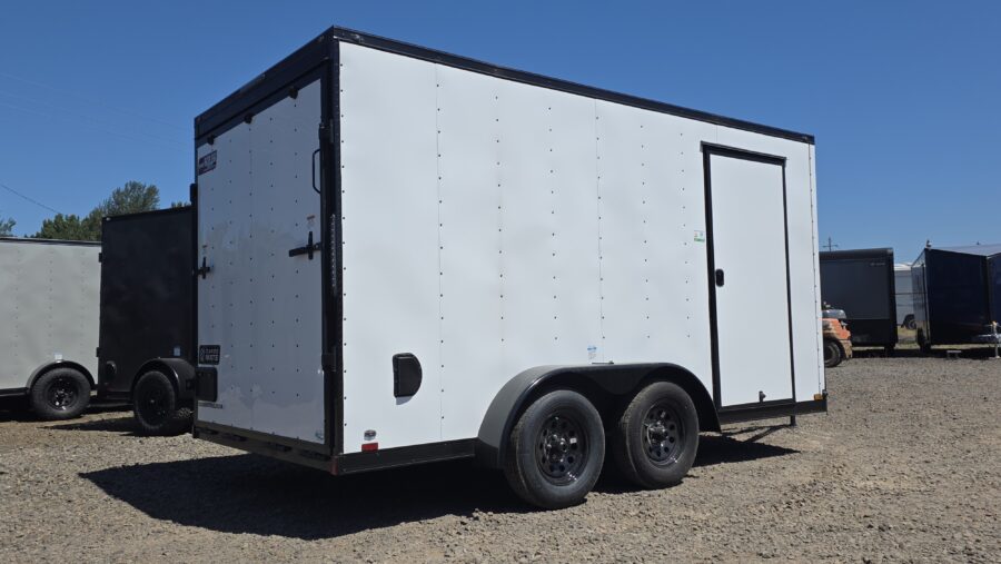 2026 Cargo Mate 7X14 Enclosed Cargo Trailer 54" Tongue Extra Height - Image 4