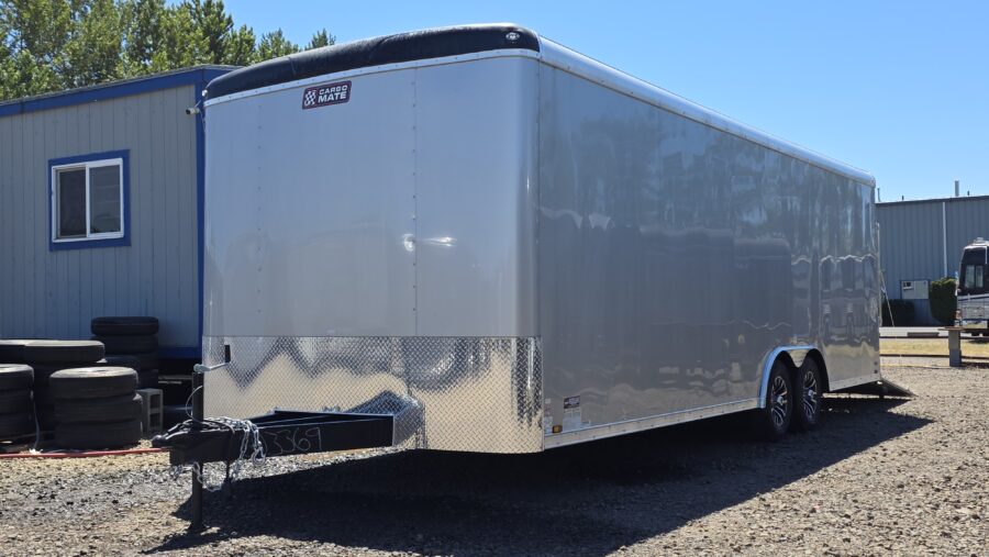 2025 Qualifier Enclosed Cargo Trailer Car by Cargo Mate 8.5x24 Top Grade Car Hauler Dexter Torsion Axles - Image 4