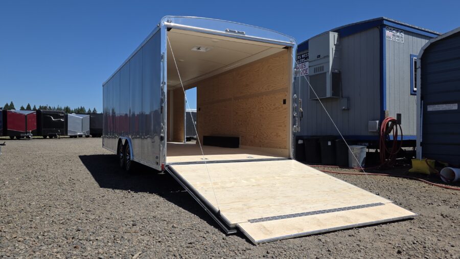 2025 Qualifier Enclosed Cargo Trailer Car by Cargo Mate 8.5x24 Top Grade Car Hauler Dexter Torsion Axles - Image 3