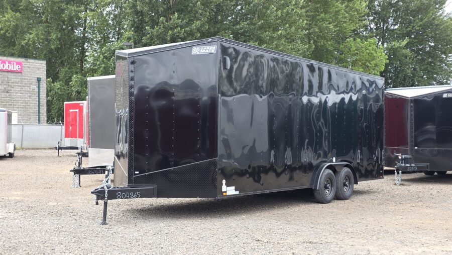 2026 E-Series by Cargo Mate 8x22 12" Extra Height Enclosed Cargo Trailer 9800GVW UTV Hauler 1-Piece Roof - Image 11