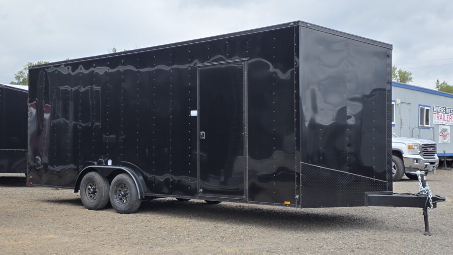 2026 E-Series by Cargo Mate 8x22 12" Extra Height Enclosed Cargo Trailer 9800GVW UTV Hauler 1-Piece Roof - Image 10