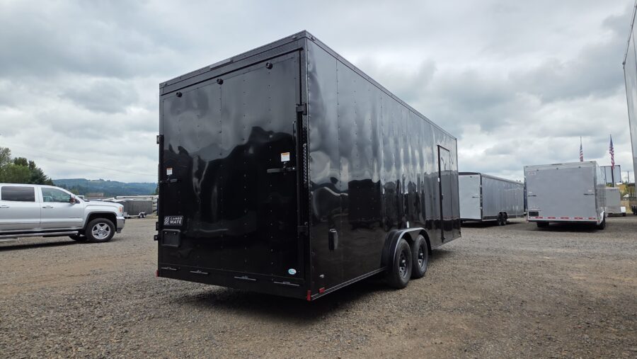 2026 E-Series by Cargo Mate 8x22 12" Extra Height Enclosed Cargo Trailer 9800GVW UTV Hauler 1-Piece Roof - Image 8