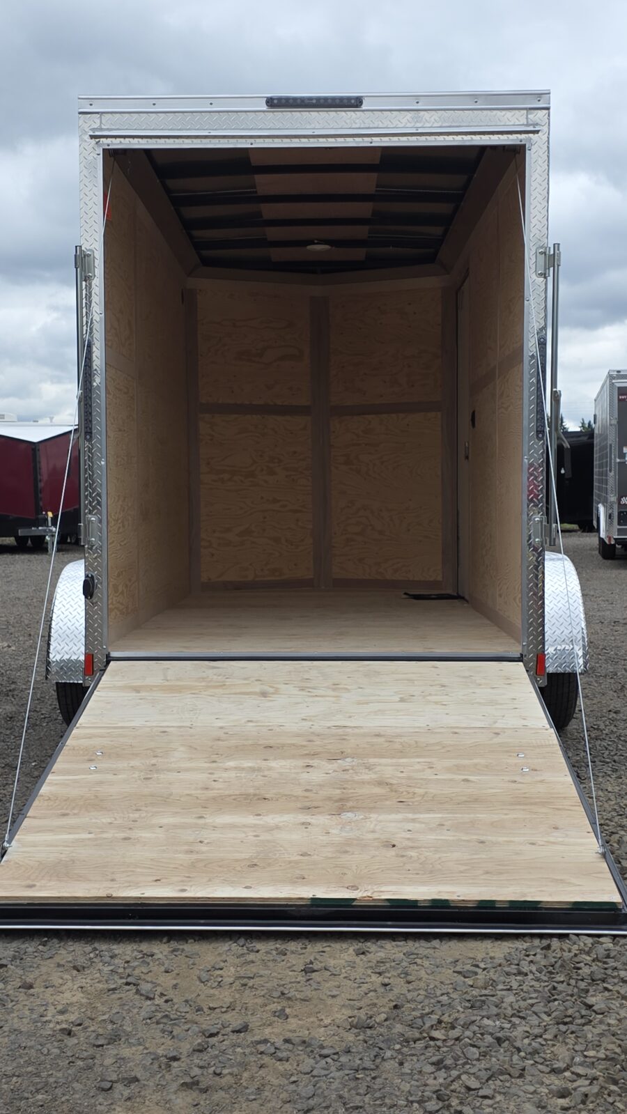 2026 Cargo Mate 6x12 7000GVW Extra Height Cargo Trailer - Image 3