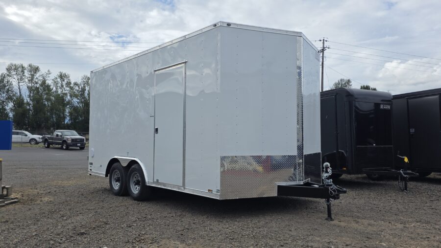 2026 E-Series by Cargo Mate 8x16 Extra Height Enclosed Cargo Trailer 9800GVW