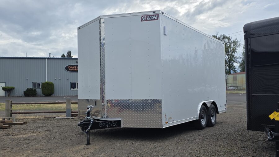2026 E-Series by Cargo Mate 8x16 Extra Height Enclosed Cargo Trailer 9800GVW - Image 4