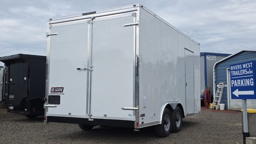 2026 E-Series by Cargo Mate 8x16 Extra Height Enclosed Cargo Trailer 9800GVW - Image 2