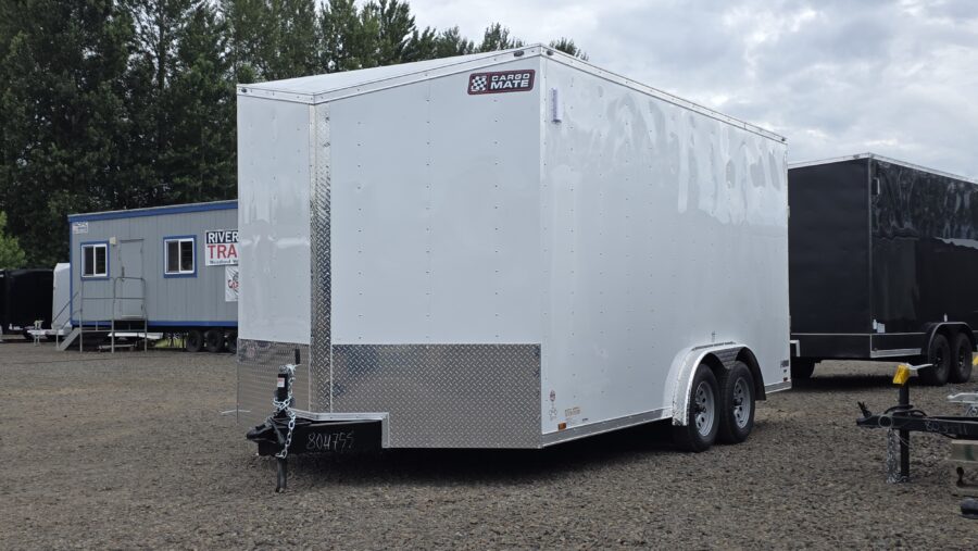 2026 E-Series by Cargo Mate 8x16 Extra Height Enclosed Cargo Trailer 1-Piece Roof - Image 6