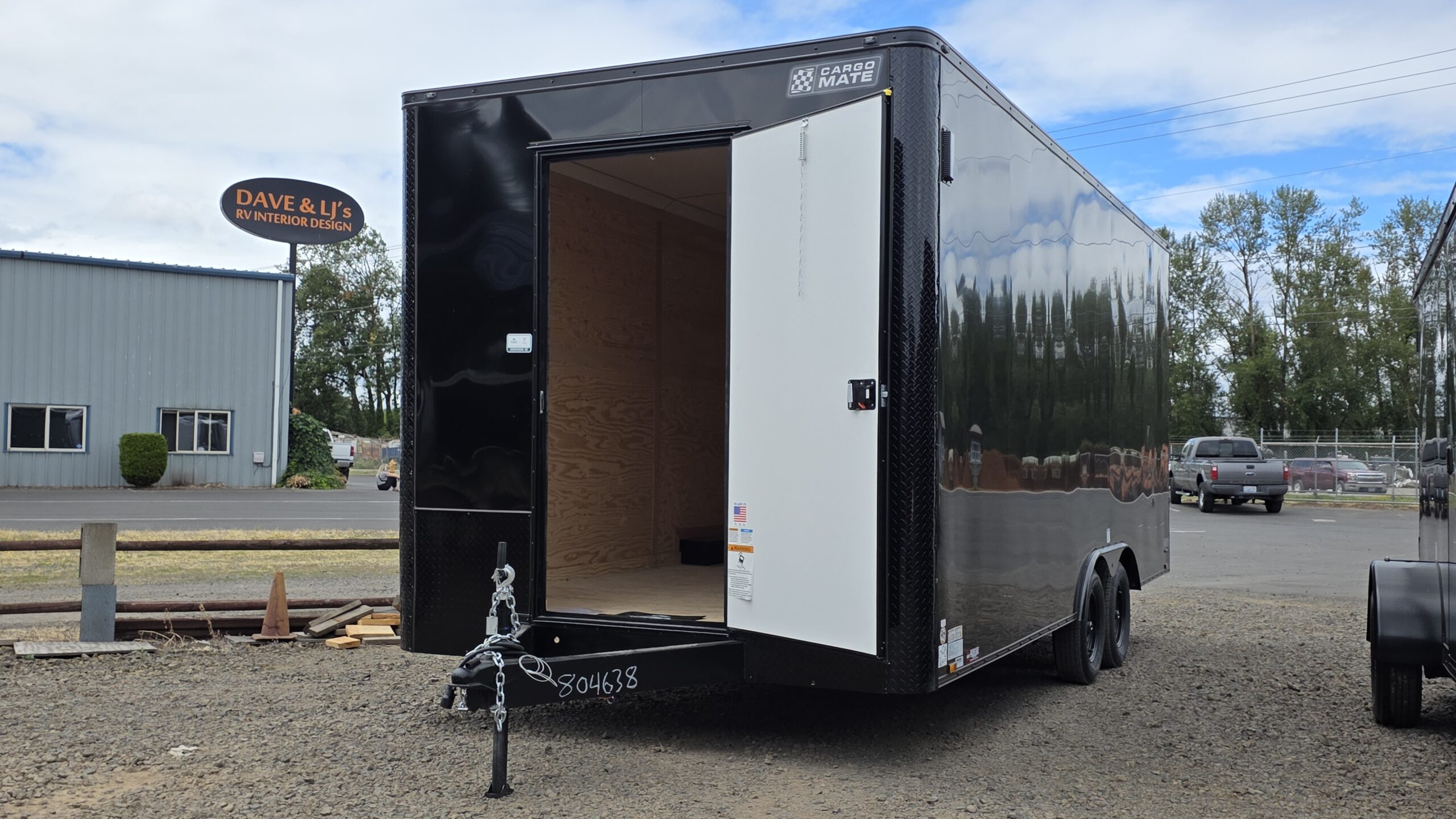 2026 Enclosed Cargo Trailer 8.5x16 Food Cart Concession Starter - Image 3