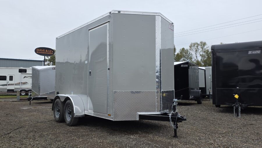 2026 Cargo Mate 6x12 7000GVW Extra Height Enclosed Cargo Trailer