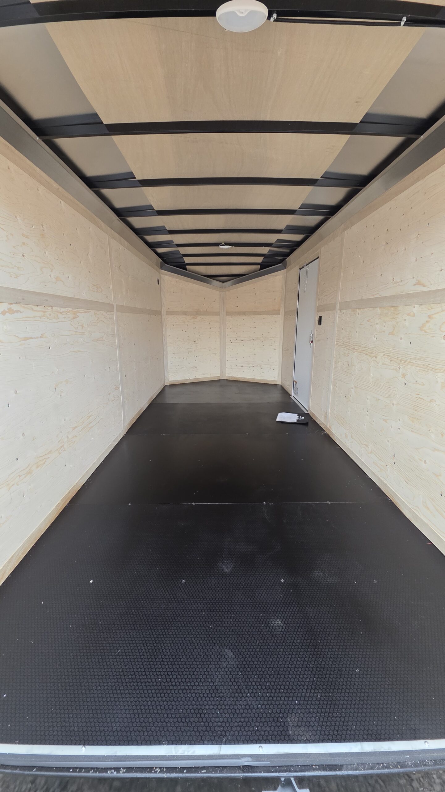 2026 Enclosed Cargo Trailer 7x16 Cargo Mate Heavy-Duty Trailer 9800GVW 10-Ply Hex-Flooring 1-Piece Roof Extended Tongue - Image 2