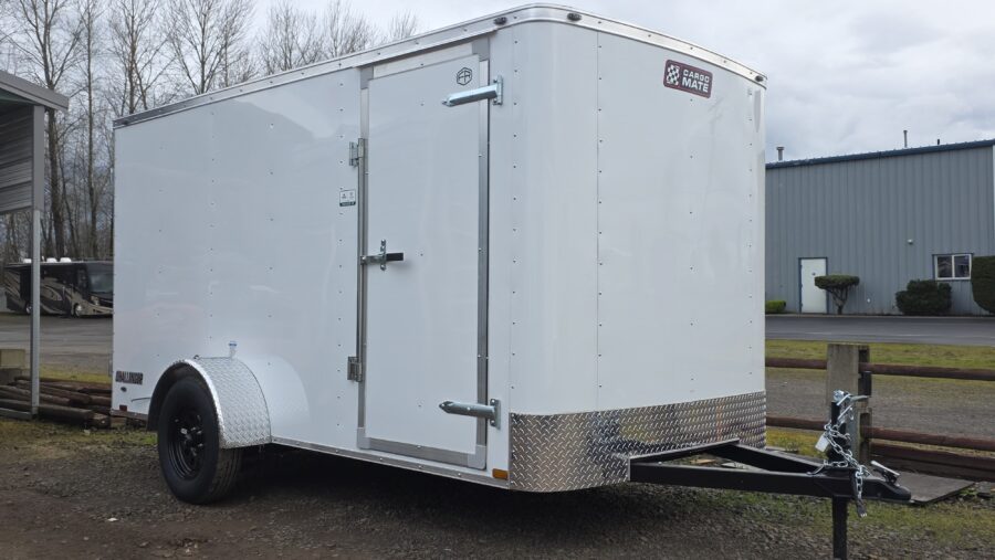 2026 Cargo Mate 6x12 Challenger Enclosed Cargo Trailer Barn Doors