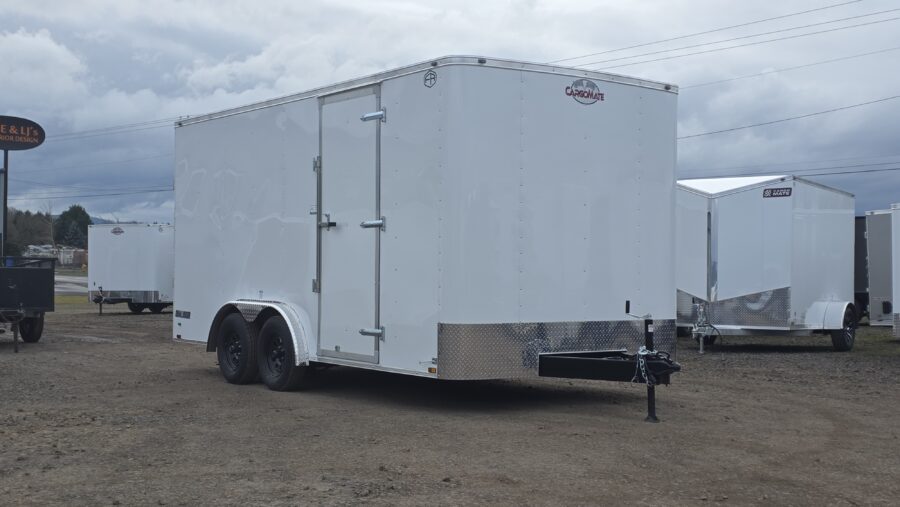 2026 Cargo Mate 8x16 Challenger Enclosed Cargo Trailer Ramp Door