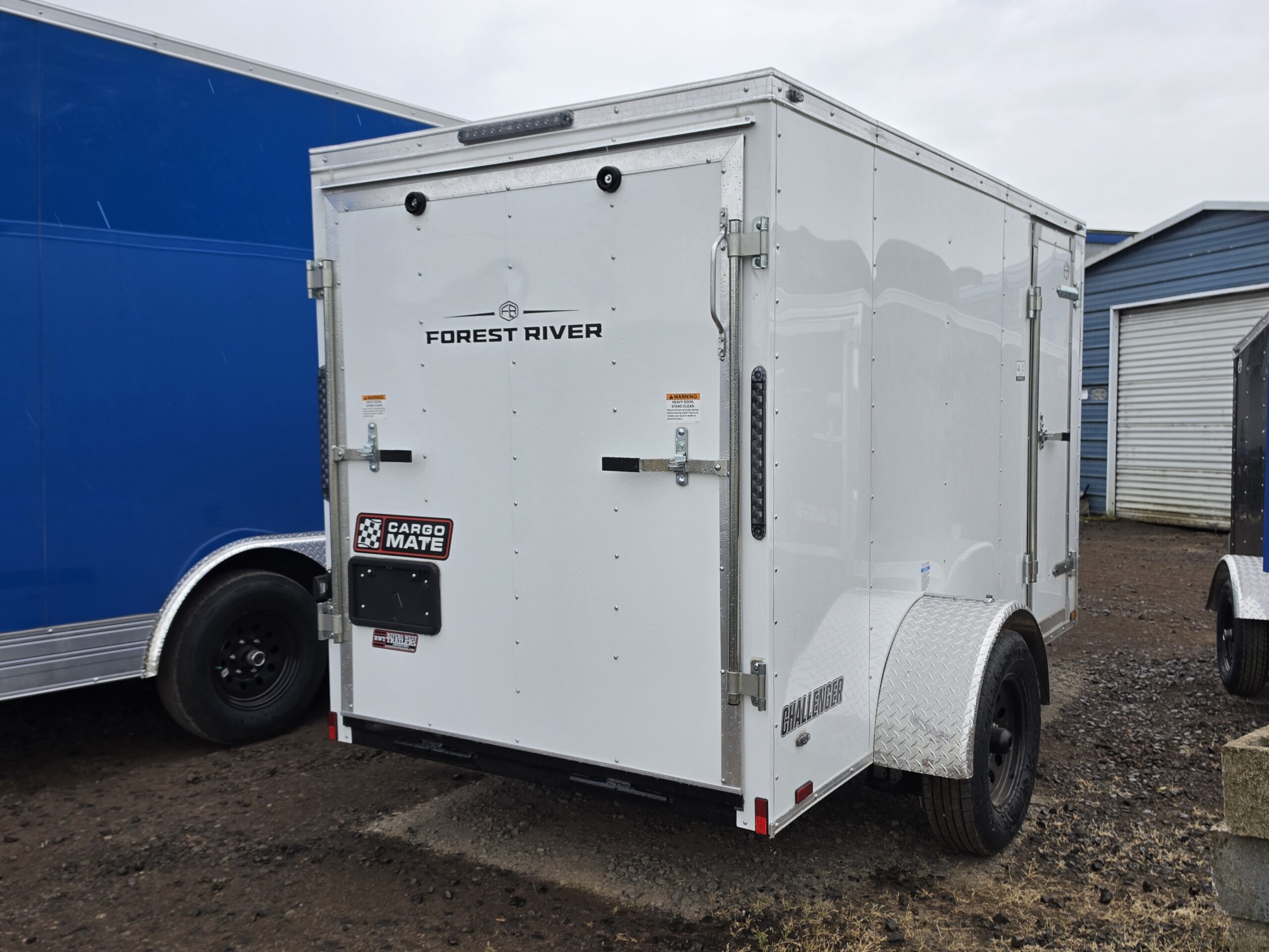 2027 Cargo Mate 6x10 Challenger Enclosed Cargo Trailer Ramp Doors - Image 5