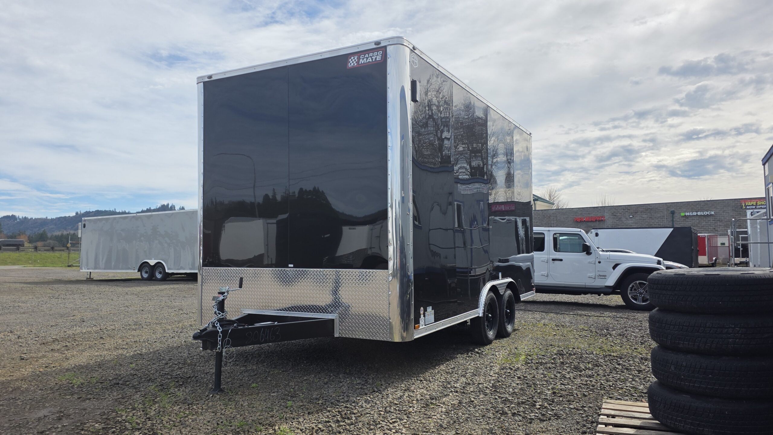 2026 Enclosed Cargo Trailer 8.5x16 Food Cart Concession Trailer Starter Polycore - Image 4