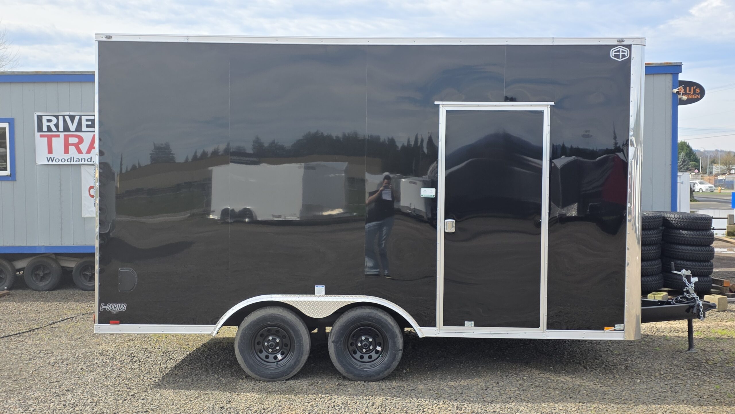 2026 Enclosed Cargo Trailer 8.5x16 Food Cart Concession Trailer Starter Polycore - Image 5