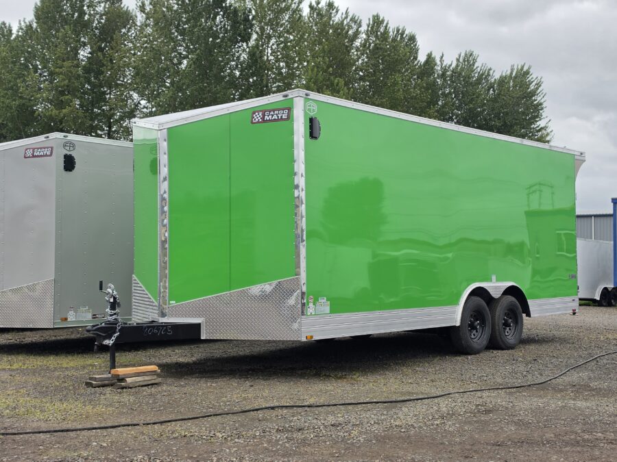 2027 Cargo Mate 8.5x20 9800GVW Extra Height Enclosed Car Hauler Cargo Polycore Flooring