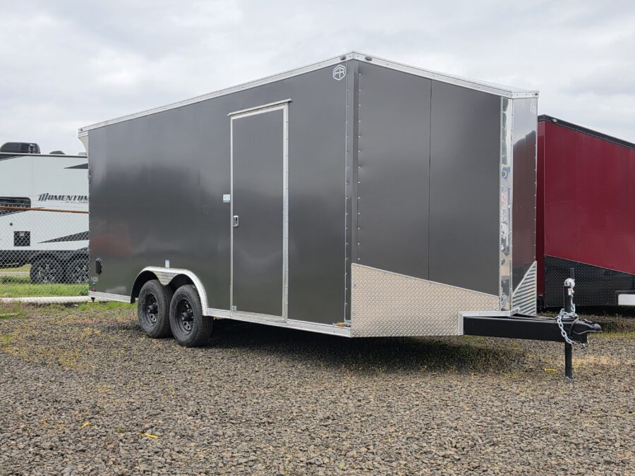 2026 E-Series by Cargo Mate 8.5x18 9800GVW Extra Height Enclosed Car Hauler Cargo