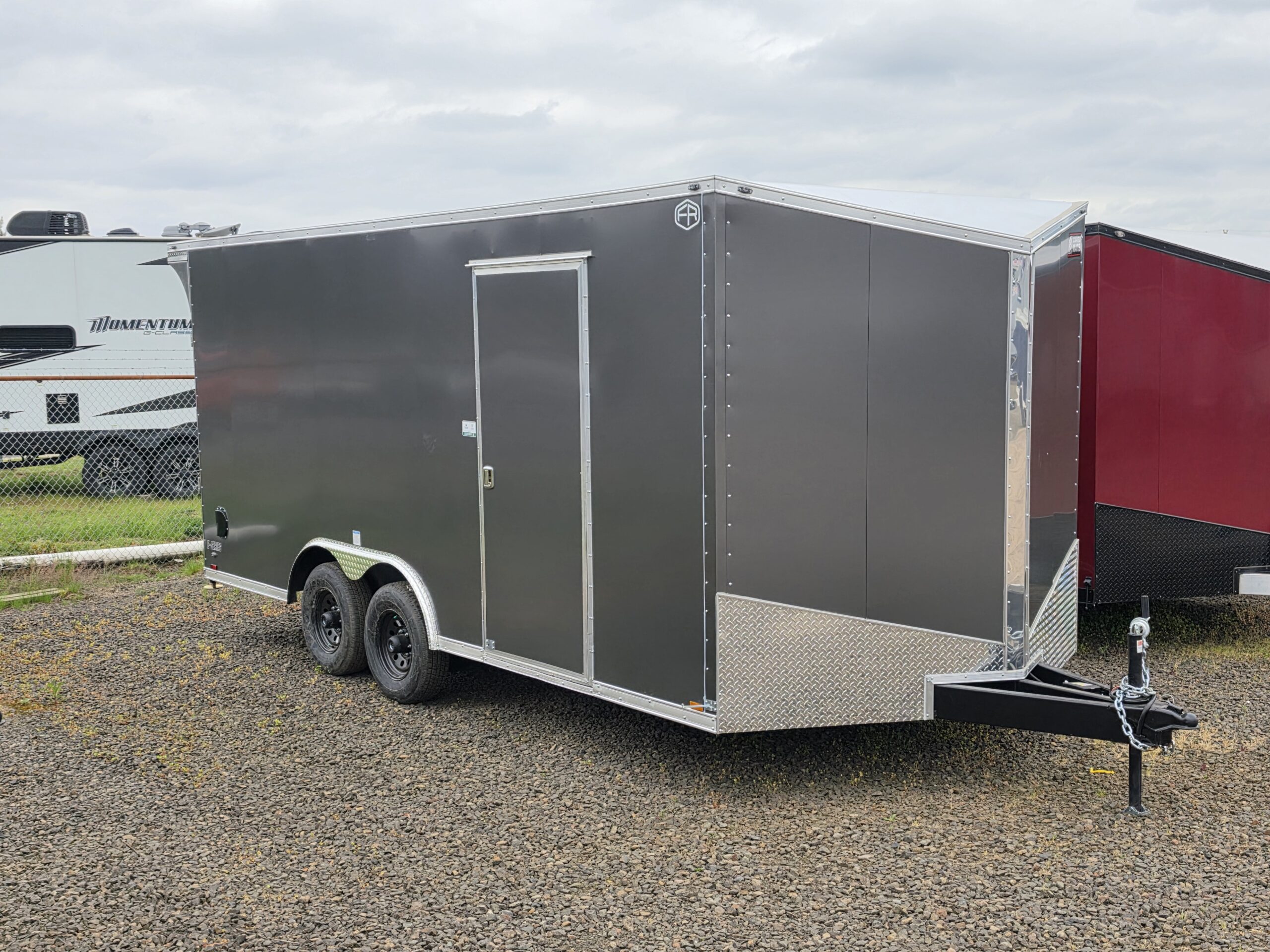 2026 E-Series by Cargo Mate 8.5x18 9800GVW Extra Height Enclosed Car Hauler Cargo - Image 7