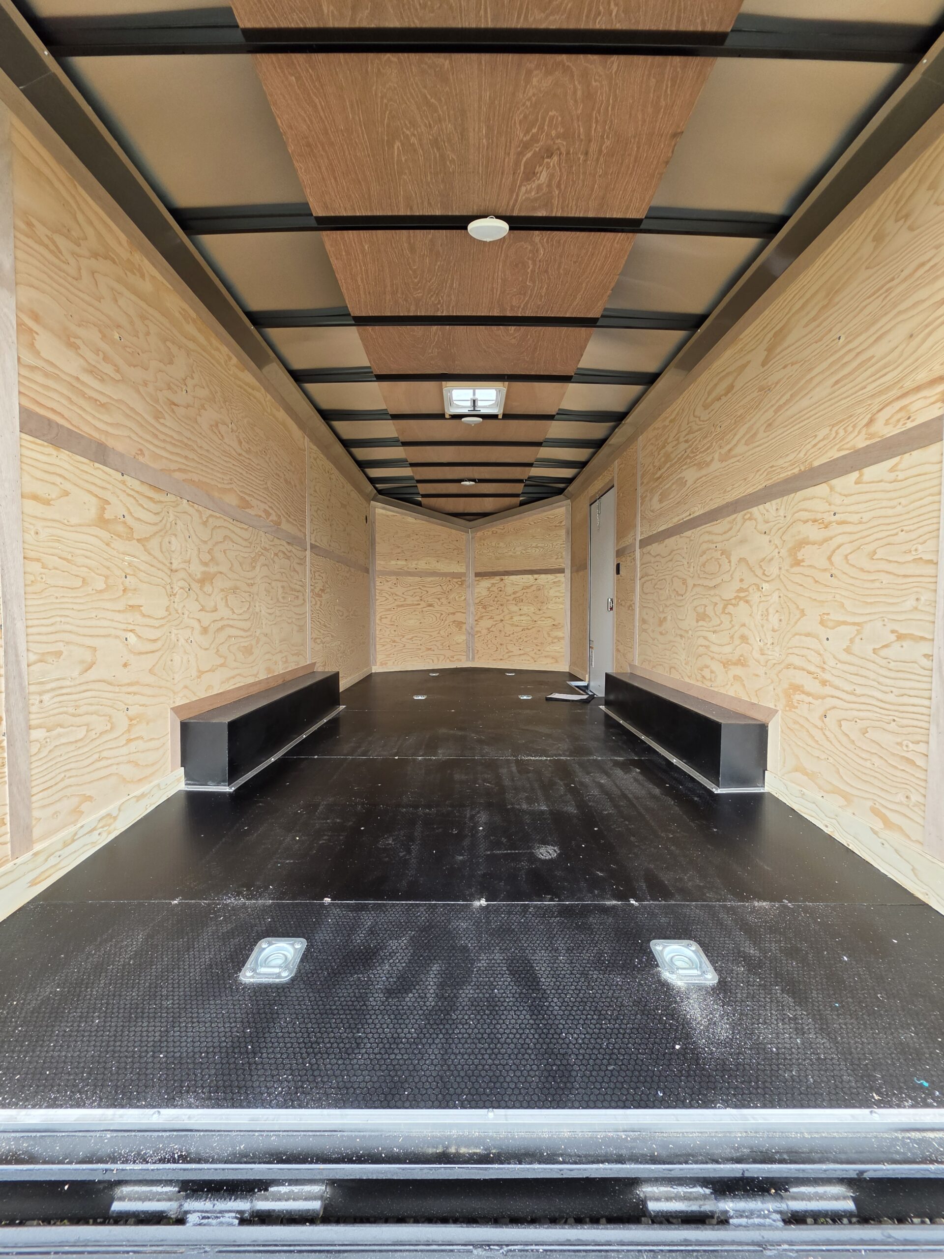 2027 E-Series by Cargo Mate 8.5x18 9800GVW Extra Height Enclosed Car Hauler Cargo PolyCore - Image 3