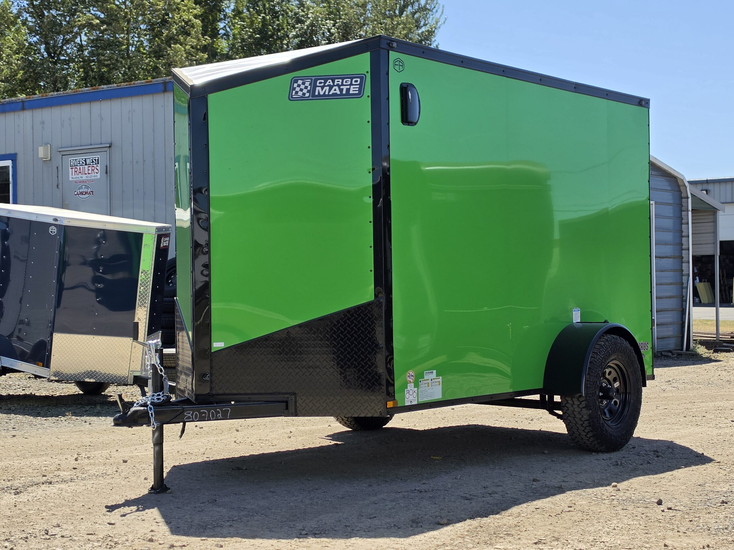 2027 Cargo Mate 5x10 Enclosed Cargo Tailer 12" Extra Height Polycore - Image 6