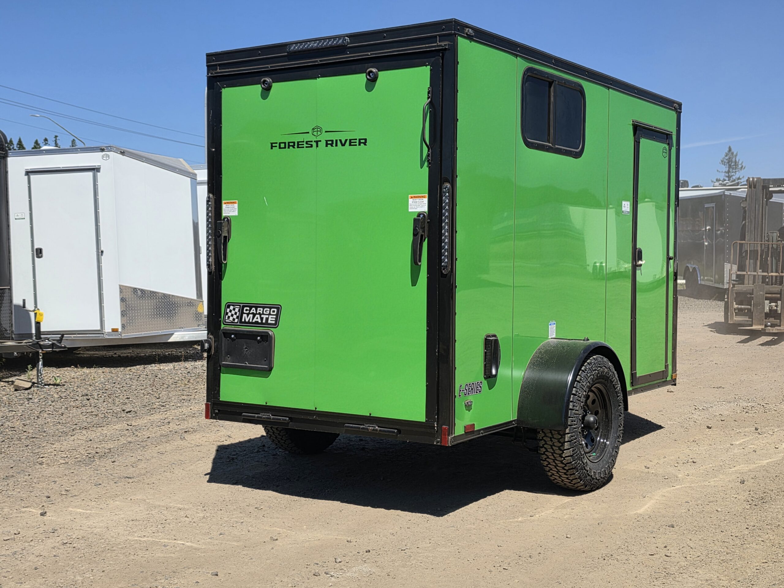 2027 Cargo Mate 5x10 Enclosed Cargo Tailer 12" Extra Height Polycore - Image 4