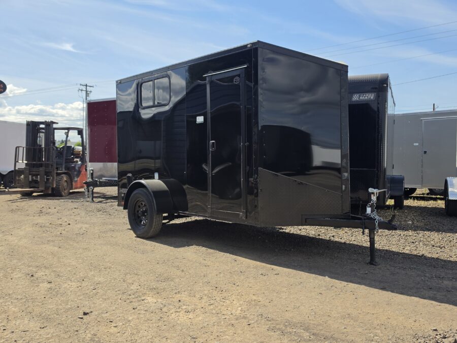 2027 Cargo Mate 5x10 Enclosed Cargo Tailer 12" Extra Height Polycore