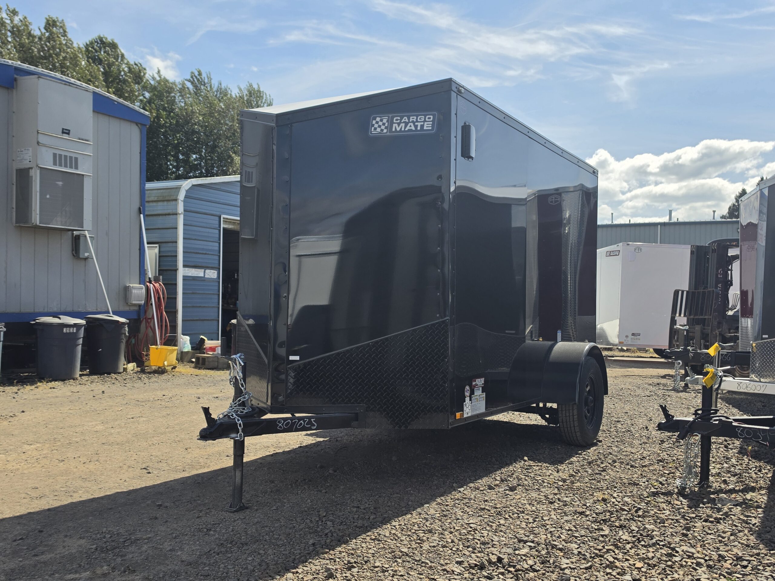 2027 Cargo Mate 5x10 Enclosed Cargo Tailer 12" Extra Height Polycore - Image 4