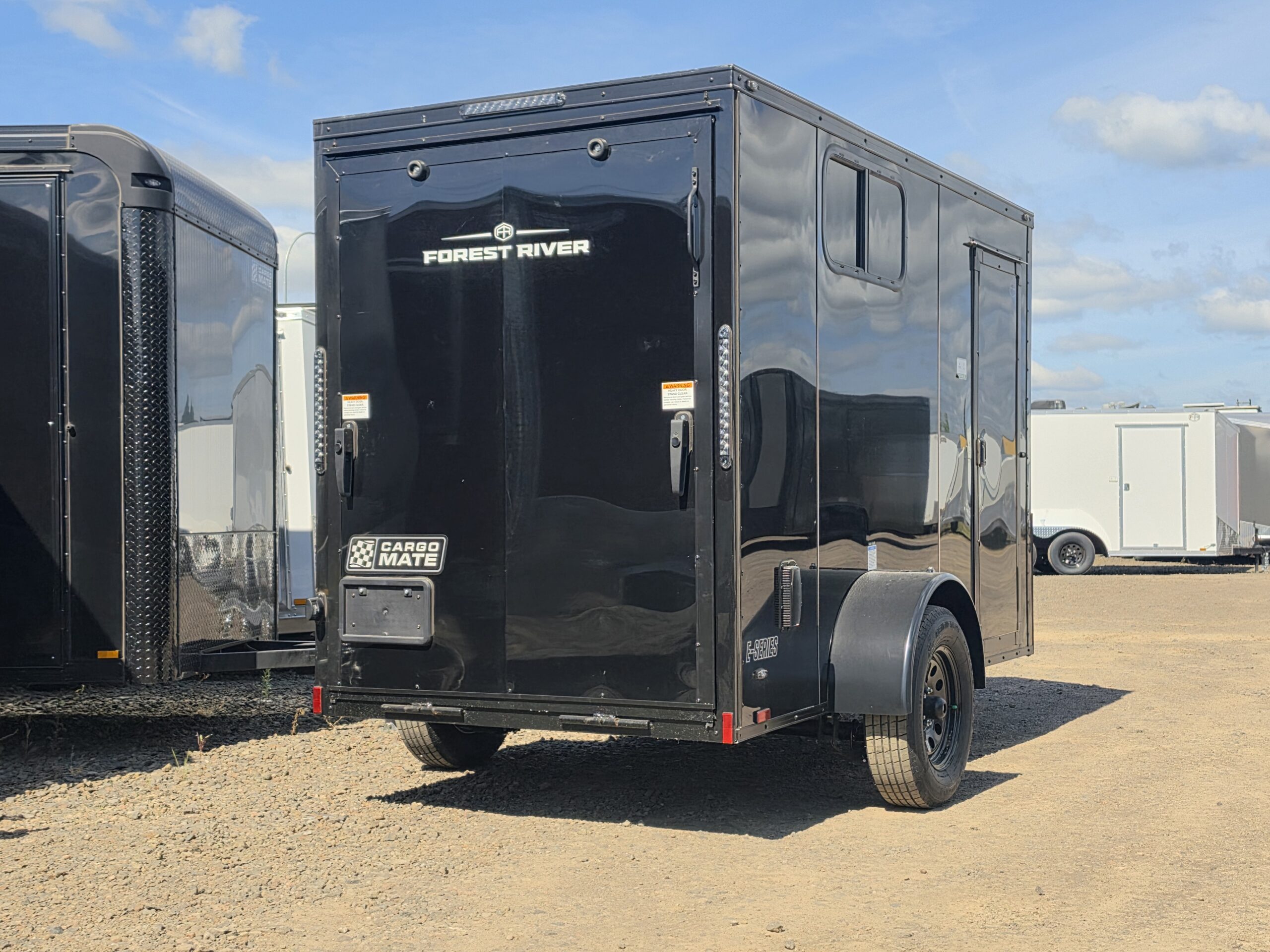 2027 Cargo Mate 5x10 Enclosed Cargo Tailer 12" Extra Height Polycore - Image 5