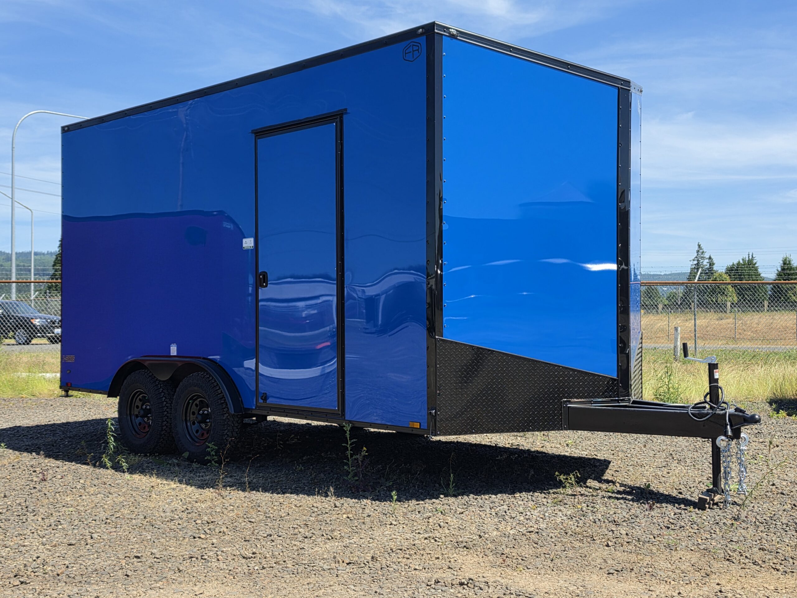 2027 Cargo Mate 8x16 Extra Height Enclosed Cargo Trailer 12" Extra Height 1-Piece Roof Apex Tires PolyCore - Image 2