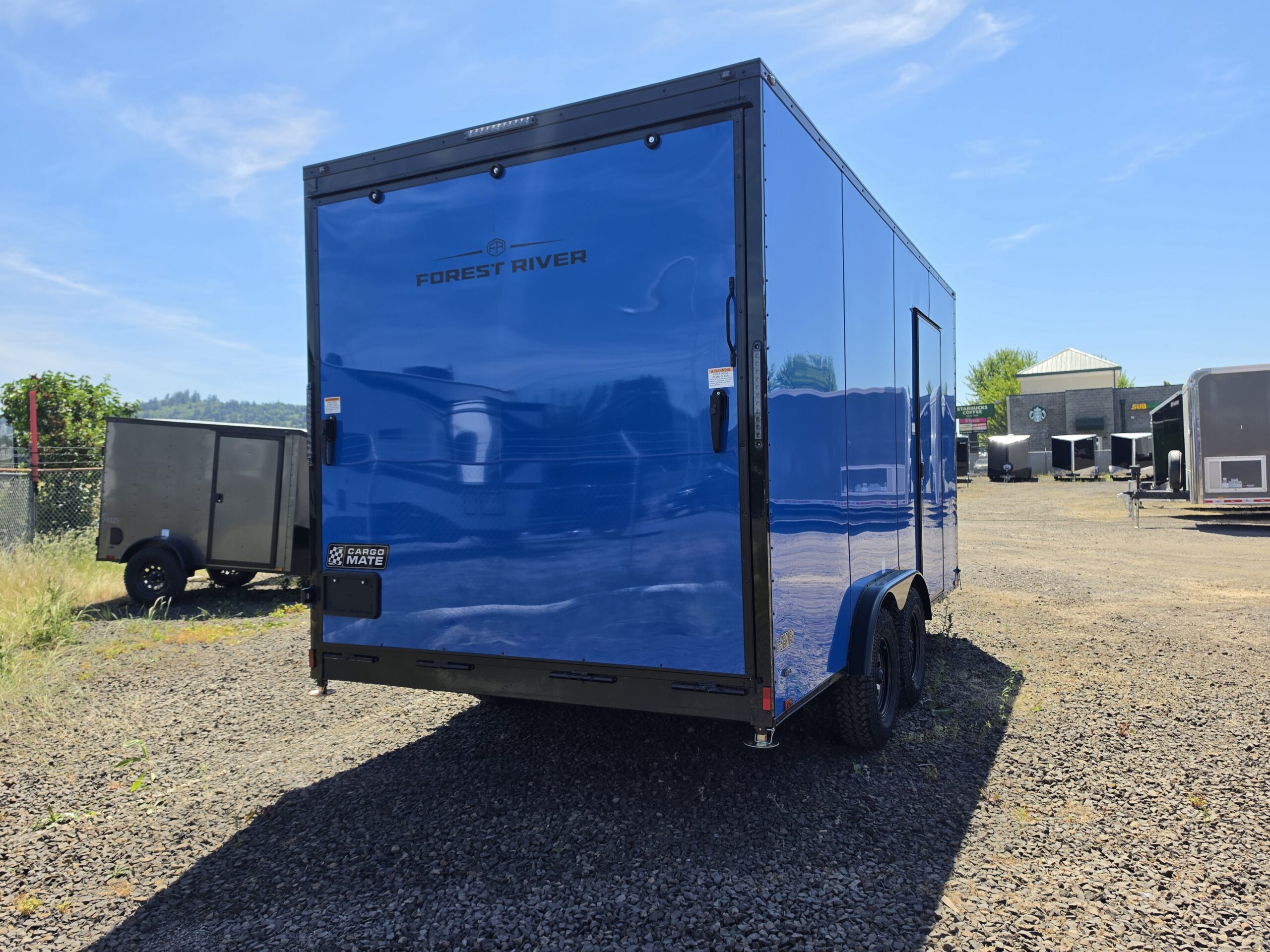 2027 Cargo Mate 8x16 Extra Height Enclosed Cargo Trailer 12" Extra Height 1-Piece Roof Apex Tires PolyCore - Image 5