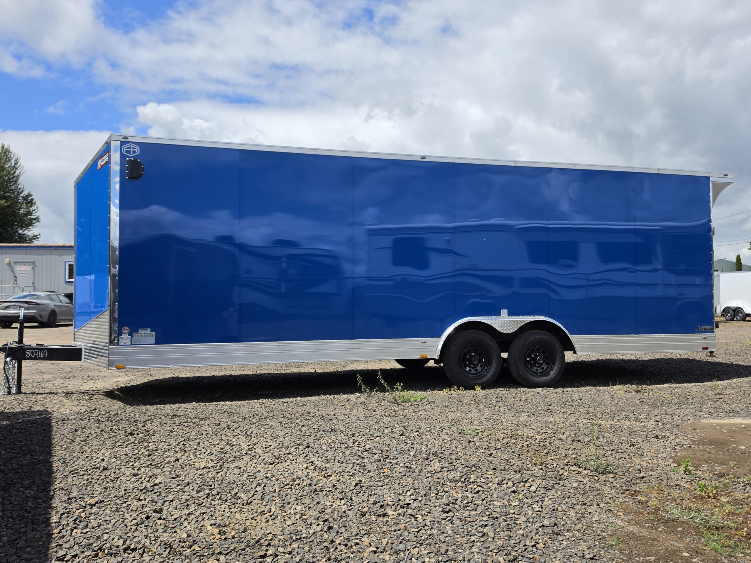 2027 Cargo Mate 8.5x24 9800GVW Extra Height Enclosed Car Hauler Cargo Polycore Flooring